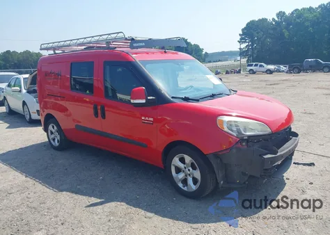 2017 Ram Promaster City Tradesman Slt из США, поврежденный, VIN ZFBERFBB8H6G38735